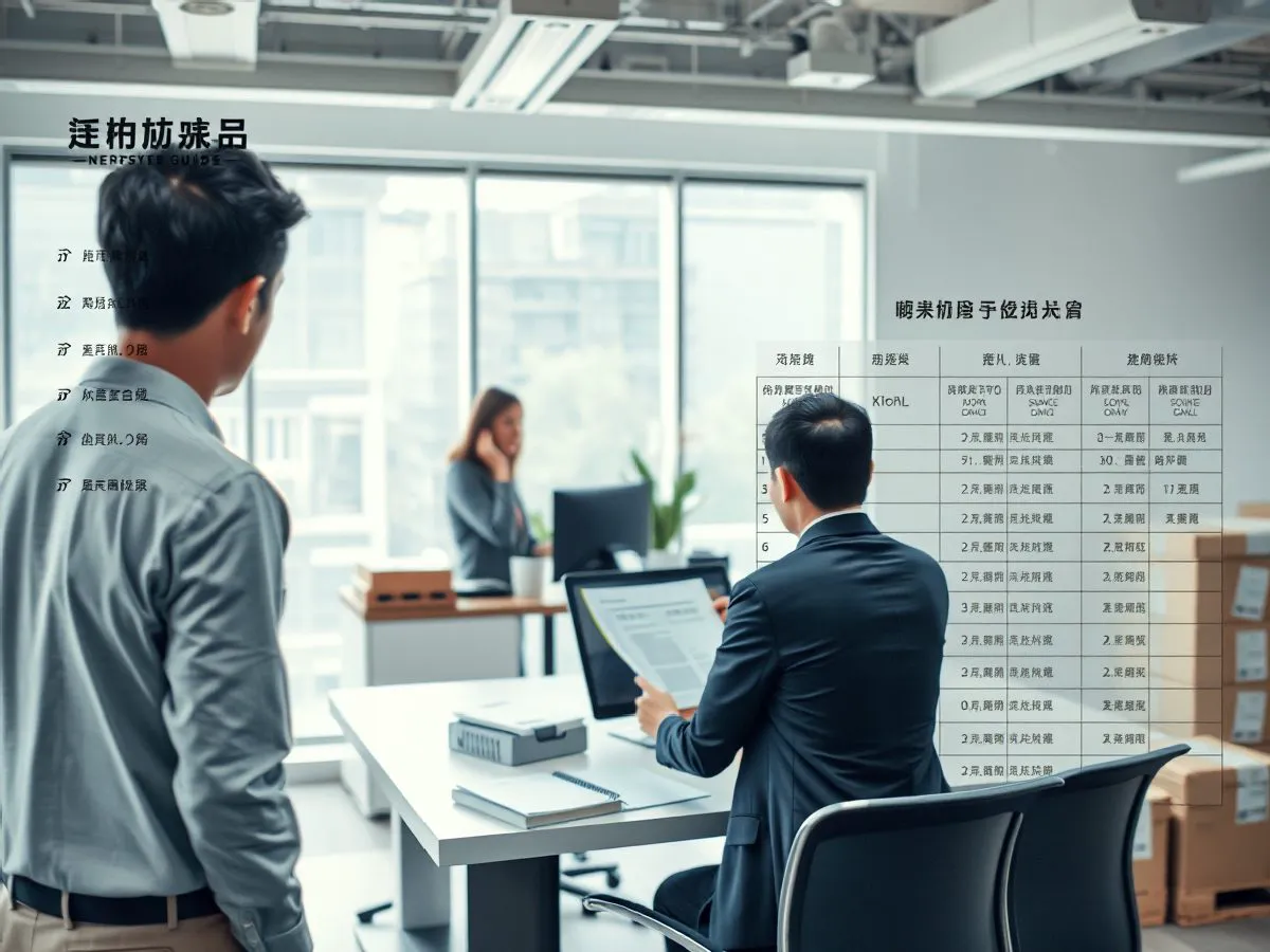 安可捷检测方案确认与报价服务流程示意图